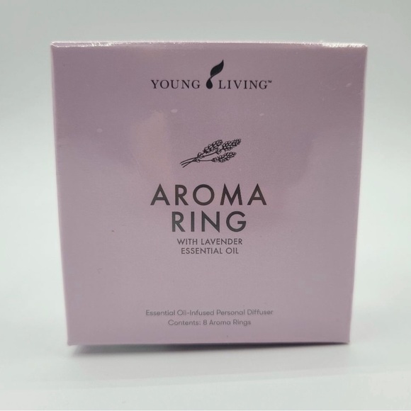 NEW Young Living Aroma Ring with Lavender Essential Oil - Picture 2 of 2